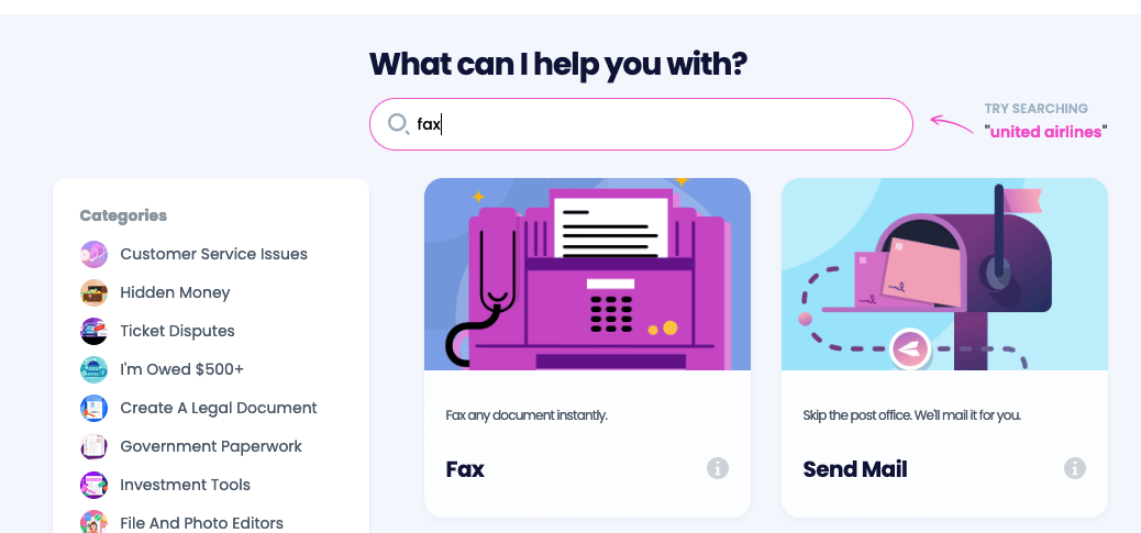 Fax Any Document Online Fast with DoNotPay