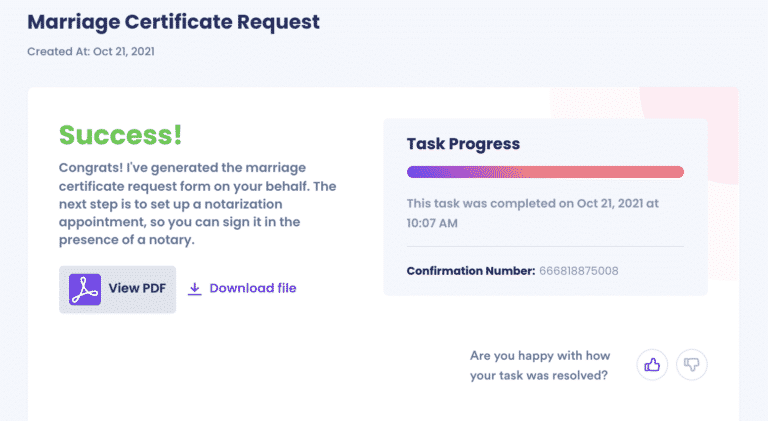 Get A New York Marriage Certificate Copy Fast Order Online   Mc6 768x421 